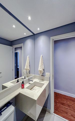 Apartamento à venda com 79m², 3 quartos e 2 vagasBanheiro