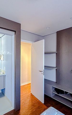 Apartamento à venda com 79m², 3 quartos e 2 vagasQuarto 2 - Suíte