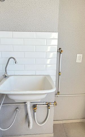 Apartamento à venda com 46m², 2 quartos e 1 vaga Apartamento à venda com 46m², 2 quartos e 1 vagaÁrea de serviço