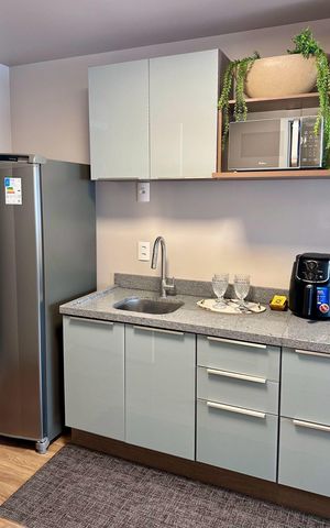 Studio para alugar com 46m², 1 quarto e sem vaga Studio para alugar com 46m², 1 quarto e sem vagaStudio