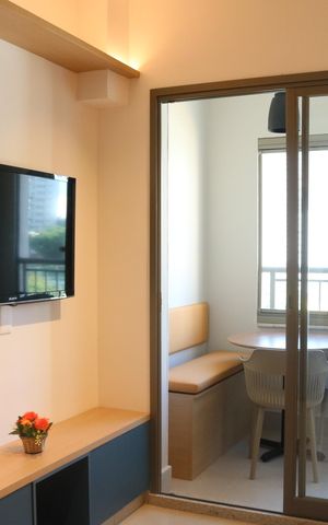 Apartamento para alugar com 30m², 1 quarto e sem vagaSala