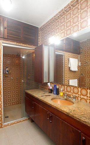 Apartamento para alugar com 134m², 3 quartos e 1 vagaBanheiro da suíte