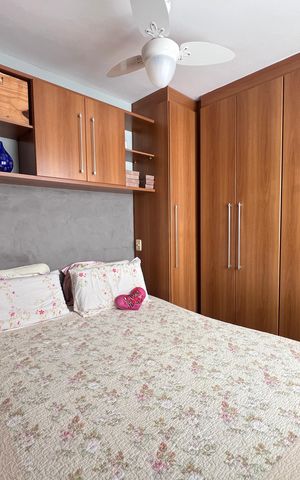 Apartamento à venda com 93m², 2 quartos e 2 vagasQuarto Suíte