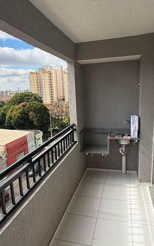 Apartamento à venda com 65m², 3 quartos e 1 vagaVaranda