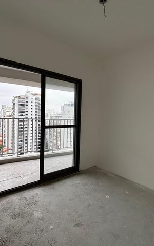 Apartamento para alugar com 49m², 1 quarto e 1 vaga