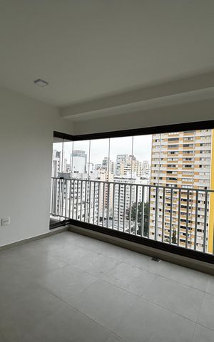 Apartamento para alugar com 49m², 1 quarto e 1 vaga