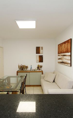 Apartamento à venda com 44m², 2 quartos e 1 vagaDetalhe Sala
