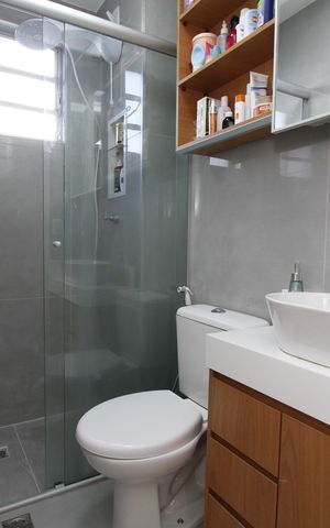 Apartamento à venda com 44m², 2 quartos e 1 vagaBanheiro Social