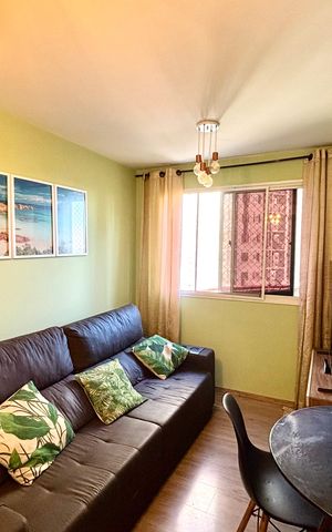 Apartamento à venda com 41m², 2 quartos e sem vagaSala