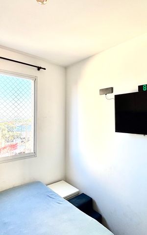 Apartamento à venda com 41m², 2 quartos e sem vagaQuarto 2