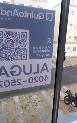Apartamento para alugar com 42m², 2 quartos e 1 vagaPlaquinha