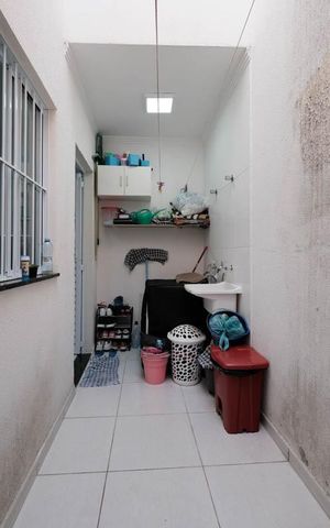 Casa de condomínio à venda com 117m², 3 quartos e 2 vagasCozinha e Área de Serviço