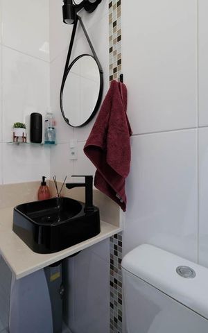 Casa de condomínio à venda com 117m², 3 quartos e 2 vagasSuíte