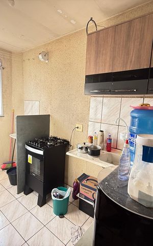 Apartamento à venda com 44m², 2 quartos e 1 vaga Apartamento à venda com 44m², 2 quartos e 1 vagaCozinha/Área de serviço