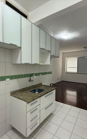 Studio para alugar com 33m², 1 quarto e sem vaga
