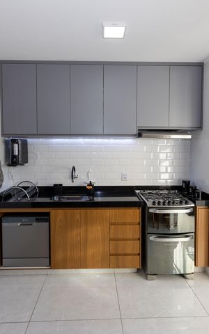 Apartamento à venda com 95m², 3 quartos e 2 vagas Apartamento à venda com 95m², 3 quartos e 2 vagasCozinha