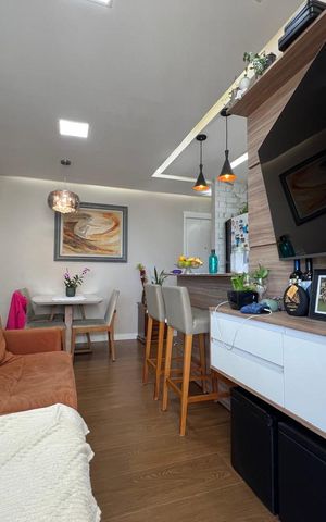 Apartamento à venda com 60m², 2 quartos e 1 vaga Apartamento à venda com 60m², 2 quartos e 1 vagaSala