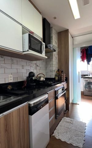 Apartamento à venda com 60m², 2 quartos e 1 vaga Apartamento à venda com 60m², 2 quartos e 1 vagaCozinha