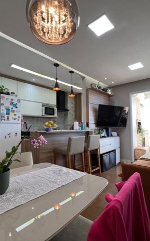 Apartamento à venda com 60m², 2 quartos e 1 vaga Apartamento à venda com 60m², 2 quartos e 1 vagaSala