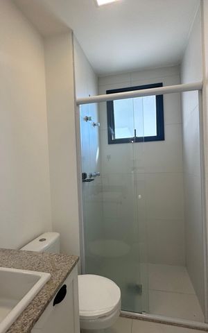 Apartamento à venda com 88m², 2 quartos e 2 vagasBanheiro da Suíte