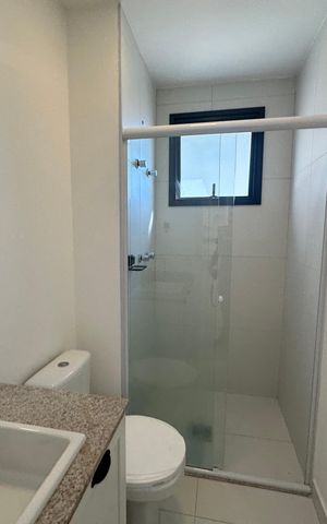 Apartamento à venda com 88m², 2 quartos e 2 vagasBanheiro da Suíte