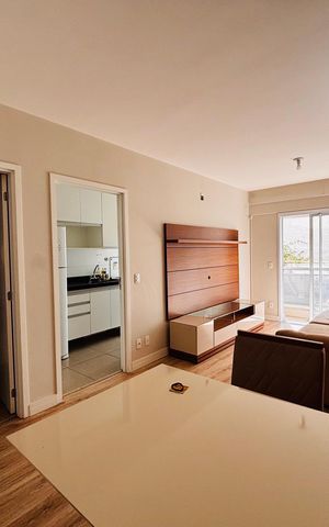 Apartamento para alugar com 49m², 1 quarto e 1 vaga Apartamento para alugar com 49m², 1 quarto e 1 vagaSala