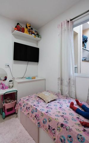 Apartamento à venda com 55m², 3 quartos e sem vagaQuarto 2