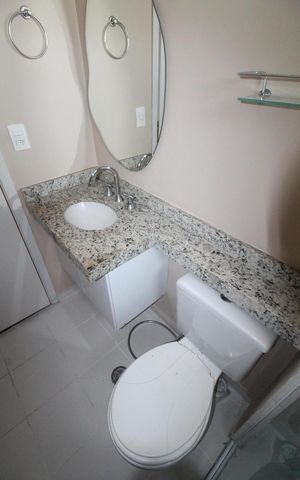 Apartamento para alugar com 63m², 2 quartos e 2 vagasBanheiro da Suíte