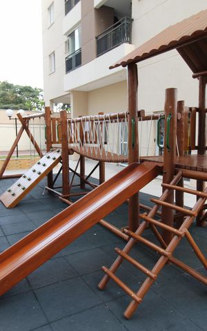 Apartamento para alugar com 63m², 2 quartos e 2 vagasÁrea comum - Playground