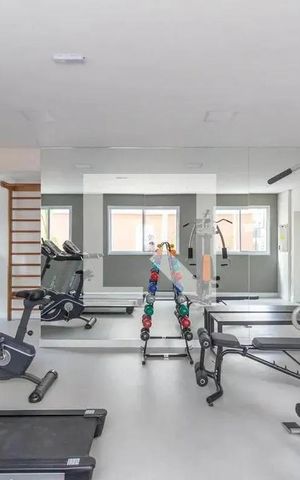 Apartamento para alugar com 34m², 2 quartos e sem vaga Apartamento para alugar com 34m², 2 quartos e sem vagaAcademia