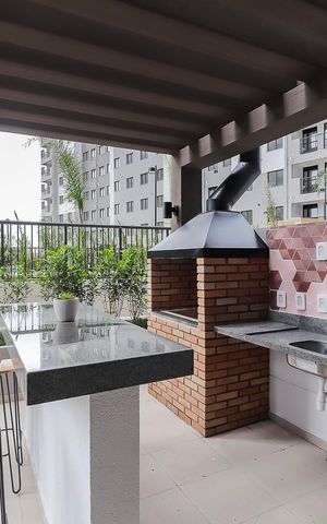 Apartamento à venda com 38m², 2 quartos e sem vagaÁrea comum - Churrasqueira