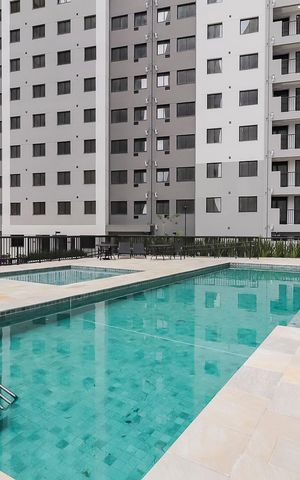 Apartamento à venda com 38m², 2 quartos e sem vagaÁrea comum - Piscina
