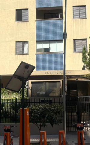 Apartamento à venda com 48m², 1 quarto e 1 vaga Apartamento à venda com 48m², 1 quarto e 1 vagaFachada