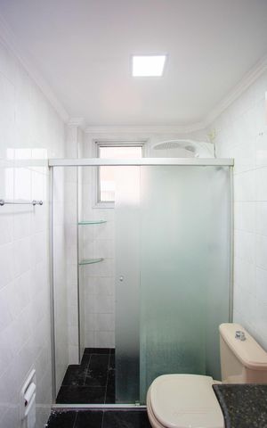 Apartamento à venda com 65m², 2 quartos e 1 vagaBanheiro