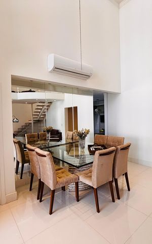 Apartamento para alugar com 172m², 3 quartos e 3 vagas Apartamento para alugar com 172m², 3 quartos e 3 vagasSala de Jantar