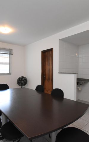 Studio para alugar com 36m², 1 quarto e sem vagaÁrea comum - Coworking