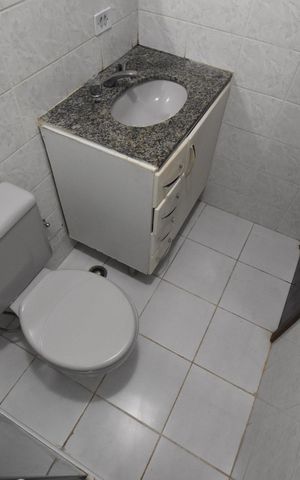Studio para alugar com 36m², 1 quarto e sem vagaBanheiro da Suíte