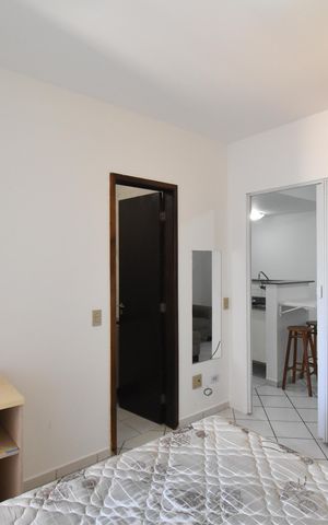 Studio para alugar com 36m², 1 quarto e sem vagaSuíte
