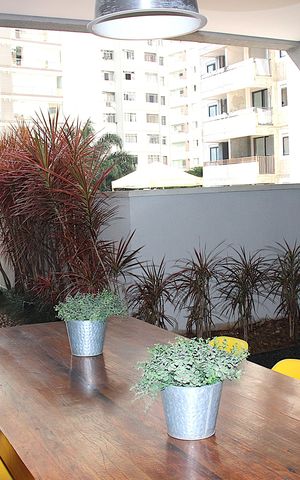 Studio para alugar com 43m², 1 quarto e 1 vagaChurrasqueira