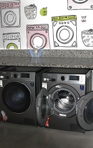 Studio para alugar com 43m², 1 quarto e 1 vagaLavanderia