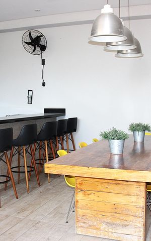 Studio para alugar com 43m², 1 quarto e 1 vagaChurrasqueira