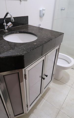 Apartamento para alugar com 55m², 2 quartos e 1 vagaBanheiro Social