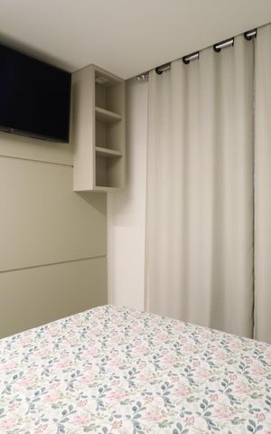 Apartamento para alugar com 70m², 2 quartos e 2 vagasQuarto 2 - Suíte