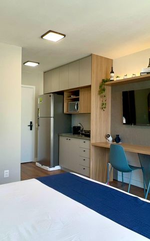Studio à venda com 24m², 1 quarto e sem vaga Studio à venda com 24m², 1 quarto e sem vagaStudio