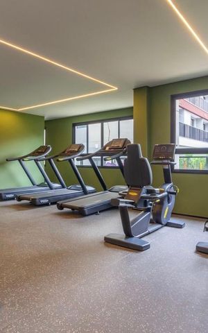 Studio à venda com 24m², 1 quarto e sem vaga Studio à venda com 24m², 1 quarto e sem vagaAcademia