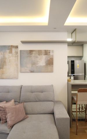 Apartamento para alugar com 53m², 2 quartos e 1 vagaSala