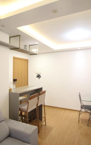 Apartamento para alugar com 53m², 2 quartos e 1 vagaSala