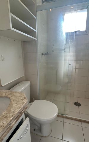 Apartamento à venda com 72m², 2 quartos e 2 vagas Apartamento à venda com 72m², 2 quartos e 2 vagasBanheiro da Suíte