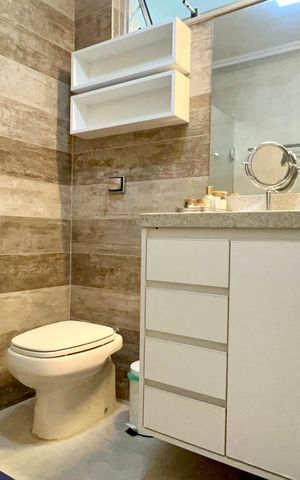 Apartamento para alugar com 121m², 2 quartos e 1 vaga Apartamento para alugar com 121m², 2 quartos e 1 vagaBanheiro