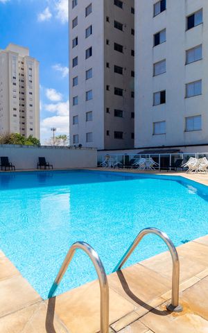 Apartamento à venda com 80m², 3 quartos e 1 vagaPiscina